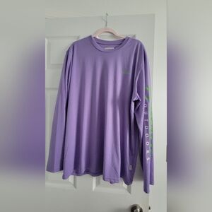 Magellan Outdoors Purple Long Sleeve Tee
